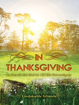 cover image of In ThanksGiving